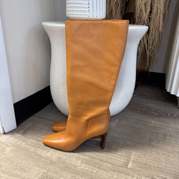 Vince Camuto Hersha Knee High Boot Cognac - Picture 11 of 12